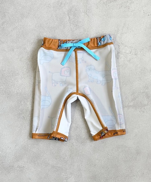 HOGAN RANCH WEAR（ホーガンランチウエア）の「スイムパンツ/UVカット(80～130cm)（水着・キッズ・ライトブルー/ベージュ/グリーン・130/110/90/120/80/100）」の6枚目の写真