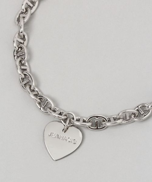 JEANASIS（ジーナシス）の「ハートデザインチェーンネックレス/192415
