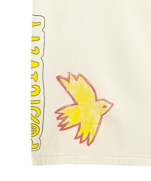 SCOTCH&SODA（スコッチアンドソーダ）の「アートワーク ウォッシュTシャツ【171698】（Tシャツ/カットソー・メンズ・ピンク/オフホワイト・SMALL/LARGE/MEDIUM）」の5枚目の写真