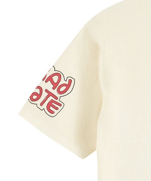 SCOTCH&SODA（スコッチアンドソーダ）の「アートワーク ウォッシュTシャツ【171698】（Tシャツ/カットソー・メンズ・ピンク/オフホワイト・SMALL/LARGE/MEDIUM）」の7枚目の写真