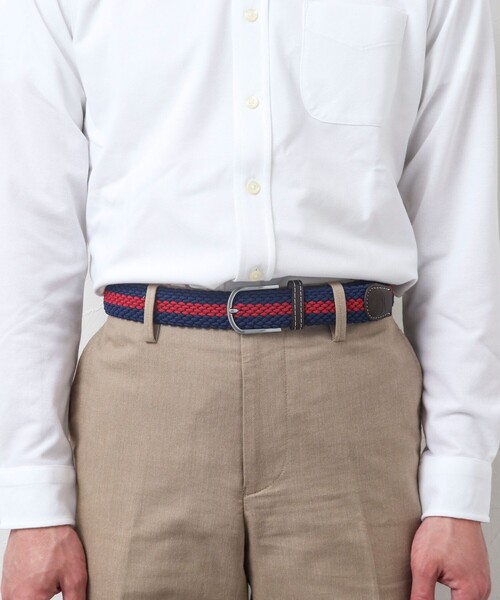 NOLLEY'S goodman（ノーリーズグッドマン）の「【SWOLE PANDA/スウォール パンダ】RECYCLED WOVEN BELT STRIPE（ベルト・メンズ・ブルー系その他/ブルー系その他2・FREE）」の18枚目の写真