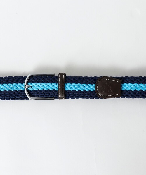 NOLLEY'S goodman（ノーリーズグッドマン）の「【SWOLE PANDA/スウォール パンダ】RECYCLED WOVEN BELT STRIPE（ベルト・メンズ・ブルー系その他/ブルー系その他2・FREE）」の9枚目の写真