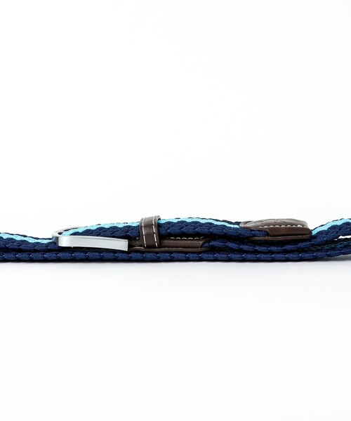 NOLLEY'S goodman（ノーリーズグッドマン）の「【SWOLE PANDA/スウォール パンダ】RECYCLED WOVEN BELT STRIPE（ベルト・メンズ・ブルー系その他/ブルー系その他2・FREE）」の7枚目の写真