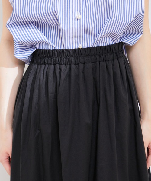 VIS（ビス）の「【洗える】コットンレース切替ギャザースカート（スカート・レディース・ホワイト/ブラック/イエロー系その他・FREE）」の18枚目の写真