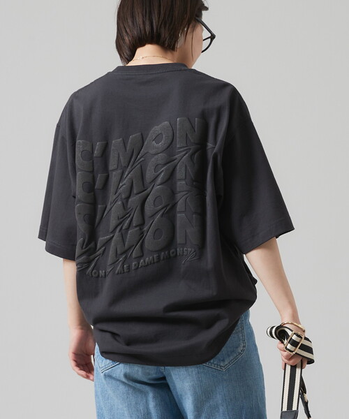 B.C STOCK(ベーセーストック)の「【ダメダメモンスター】半袖Tシャツ ”カモン”(Tシャツ/カットソー・メンズ・ホワイト/ブラック系その他・SMALL/MEDIUM/LARGE)」の2枚目の写真