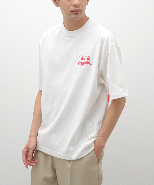 B.C STOCK(ベーセーストック)の「【ダメダメモンスター】半袖Tシャツ ”カモン”(Tシャツ/カットソー・メンズ・ホワイト/ブラック系その他・SMALL/MEDIUM/LARGE)」の19枚目の写真