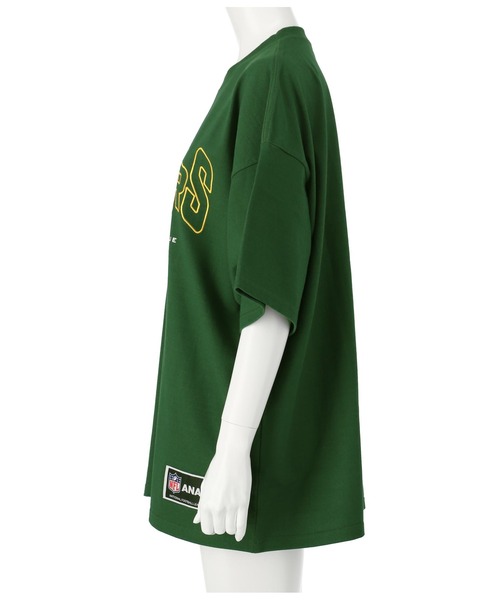 ANAP(アナップ)の「NFL×ANAPオーバーサイズTシャツ【ユニセックス】(Tシャツ/カットソー・レディース・ブラック/オフホワイト/モスグリーン・FREE)」の9枚目の写真