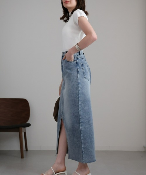 sakishimatokyo(サキシマトーキョー)の「ハイネックニットトップス / サマーニット(ニット/セーター・レディース・ベージュ/オフホワイト/カーキ/ブラック・FREE)」の20枚目の写真