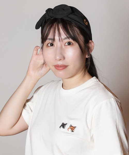 CA4LA（カシラ）の「AGNES（カチューシャ・レディース・モカ/アイボリー/ブラック・ONESIZE）」の2枚目の写真