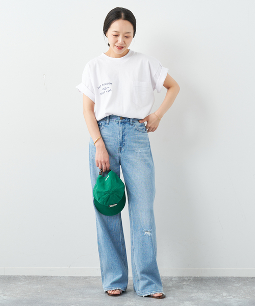plage(プラージュ)の「【OLD SOLDIER / オールドソルジャー】BOAT YARD Tシャツ(Tシャツ/カットソー・レディース・ホワイト・FREE)」の19枚目の写真