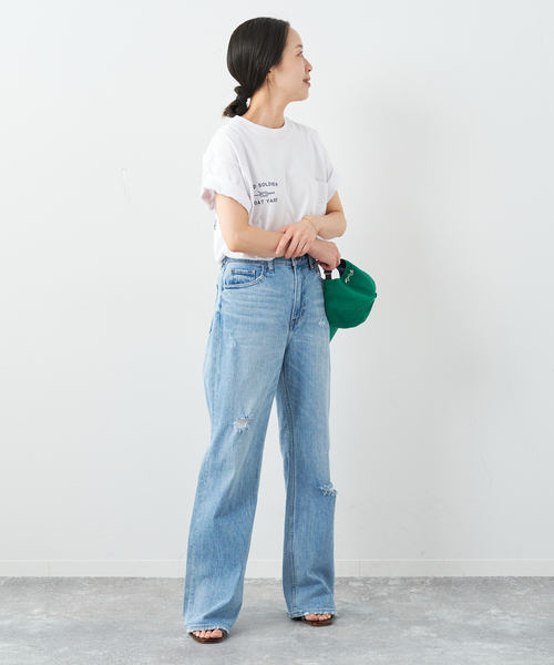 plage(プラージュ)の「【OLD SOLDIER / オールドソルジャー】BOAT YARD Tシャツ(Tシャツ/カットソー・レディース・ホワイト・FREE)」の15枚目の写真