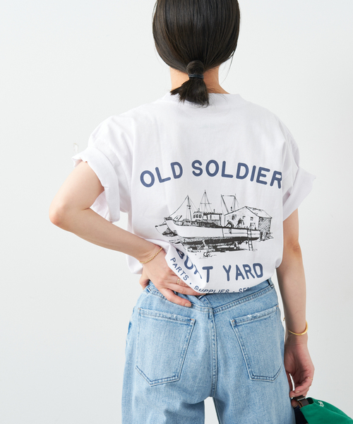 セール】【OLD SOLDIER / オールドソルジャー】BOAT YARD T