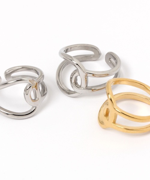 GLOBAL WORK(グローバルワーク)の「UNISEX/1Pリング/906970(リング・レディース・ゴールド系その他3/シルバー系その他3/シルバー系その他6・FREE)」の5枚目の写真