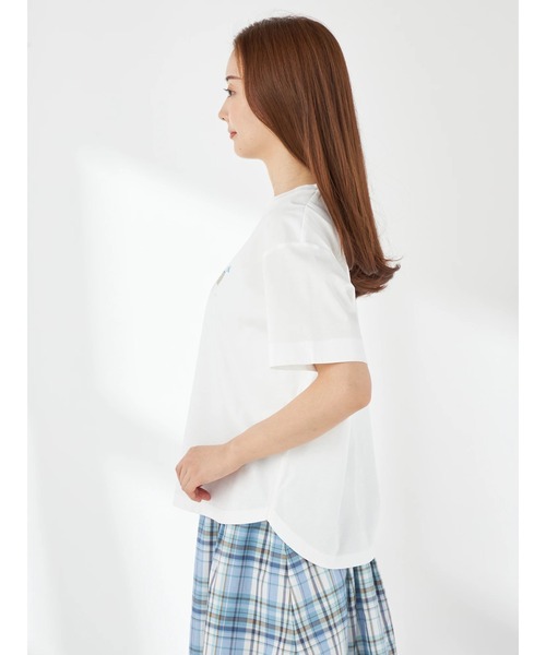 McGREGOR（マックレガー）の「【接触冷感】箔プリントTシャツ（Tシャツ/カットソー・レディース・アイボリー/イエロー/ホワイト/ロイヤルブルー・M/L）」の15枚目の写真