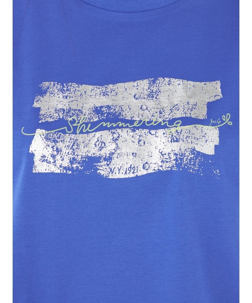McGREGOR（マックレガー）の「【接触冷感】箔プリントTシャツ（Tシャツ/カットソー・レディース・アイボリー/イエロー/ホワイト/ロイヤルブルー・M/L）」の16枚目の写真