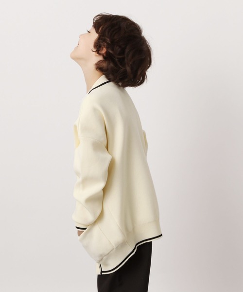 GLOBAL WORK（グローバルワーク）の「リッチライトVカーデ/199988（カーディガン/ボレロ・キッズ・ミント/ブラック/アイボリー/グレー系その他・100cm/110cm/120cm/130cm/140cm/150cm/160cm）」の22枚目の写真