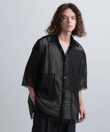 HARE | レースパッチワークシャツ(HARE)(シャツ/ブラウス)