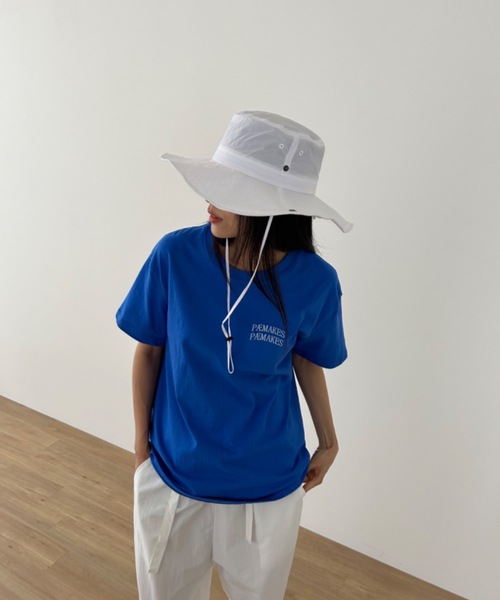 Didot.showroom(ディドット ショールーム)の「ツバ広サファリハット(ハット・レディース・ホワイト/ブラック/ベージュ/カーキ/チャコール・FREE)」の17枚目の写真