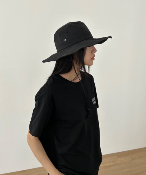 Didot.showroom(ディドット ショールーム)の「ツバ広サファリハット(ハット・レディース・ホワイト/ブラック/ベージュ/カーキ/チャコール・FREE)」の21枚目の写真