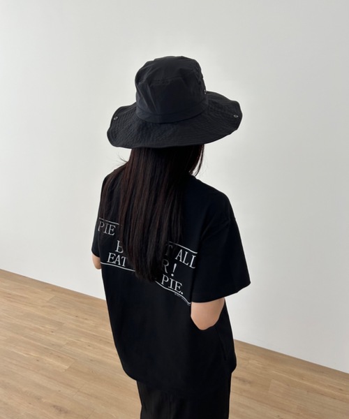 Didot.showroom(ディドット ショールーム)の「ツバ広サファリハット(ハット・レディース・ホワイト/ブラック/ベージュ/カーキ/チャコール・FREE)」の10枚目の写真