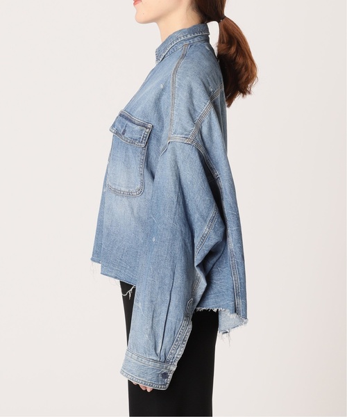 アパルトモン R13/アールサーティーン CROPPED DENIM SHIRT R13（アールサーティーン）の「【R13/アールサーティーン