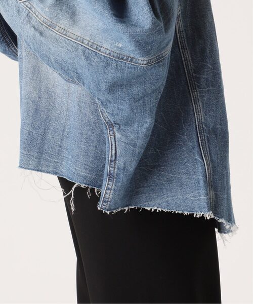 希少✨R13 クロップド　デニムシャツ　ジャケット　ドゥーズィエムクラス取扱 希少✨R13 クロップド デニムシャツ ジャケット ドゥーズィエム