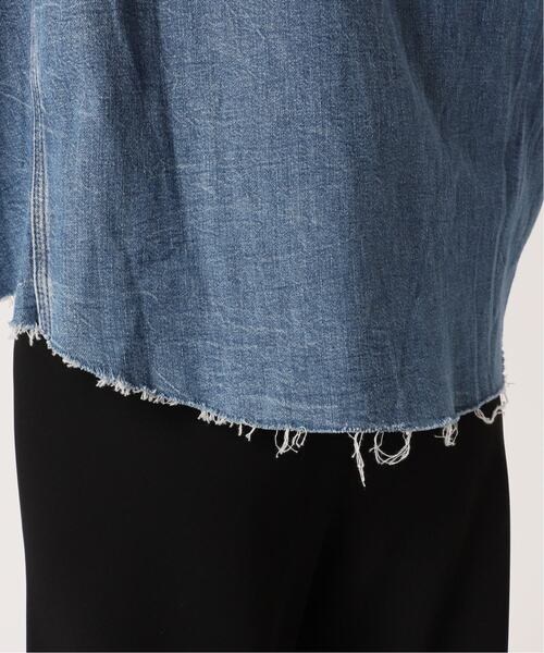 アパルトモン R13/アールサーティーン CROPPED DENIM SHIRT R13（アールサーティーン）の「【R13/アールサーティーン