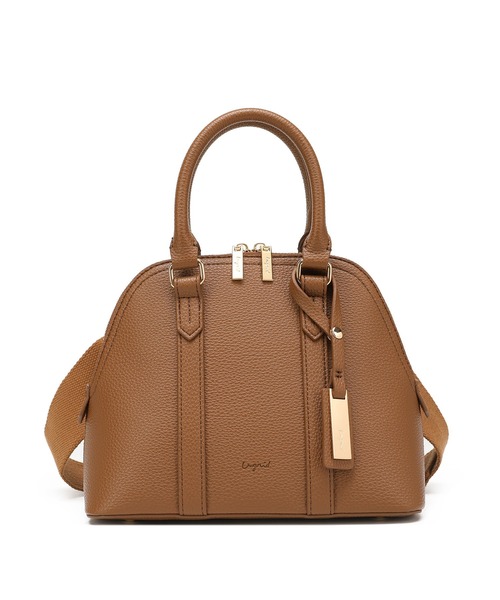 Ungrid（アングリッド）の「【Ungrid/アングリッド】ワイドショルダー　ハンドバッグ　ブガッティ型　チャーム付き（ハンドバッグ・レディース・カーキ/ダークブラウン/グレイッシュベージュ/アイボリー/キャメル/ブラック・FREE）」の16枚目の写真