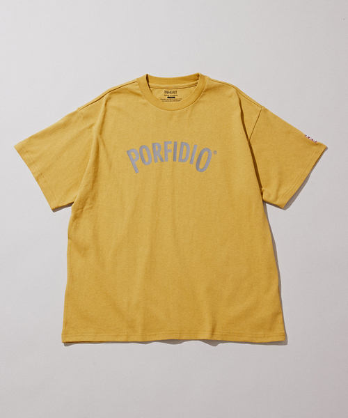 B.C STOCK(ベーセーストック)の「PORFIDIO 別注Tシャツ(Tシャツ/カットソー・メンズ・レッド/グリーン/ホワイト/イエロー/ブラック・MEDIUM/LARGE)」の4枚目の写真