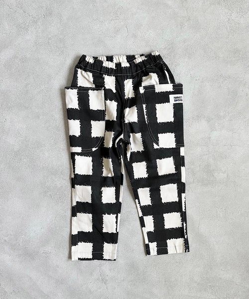 HOGAN RANCH WEAR(ホーガンランチウエア)の「ツイルビッグポケットパンツ(80~150cm)(その他パンツ・キッズ・マルチ/ライトブルー/ブラック・100/120/140/90/95/110/130/150/80)」の2枚目の写真