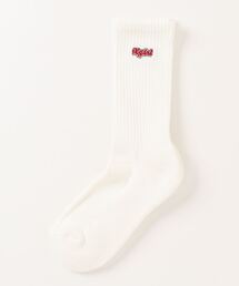 X-girl | 【X-girl /エックスガール】PUDGY LOGO RIB SOCKS(ソックス/靴下)
