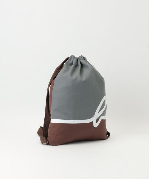agnes b.（アニエスベー）の「【ユニセックス】AG58 SAC バックパック 巾着（バックパック/リュック・レディース・ブラック・FREE）」の2枚目の写真