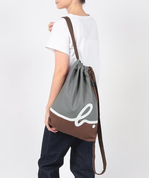 agnes b.（アニエスベー）の「【ユニセックス】AG58 SAC バックパック 巾着（バックパック/リュック・レディース・ブラック・FREE）」の6枚目の写真