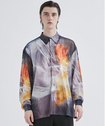 【TAAKK/ターク】TULLE SHIRTS