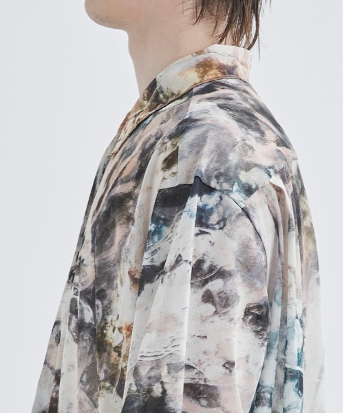 TAAKK（ターク）の「【TAAKK/ターク】TULLE SHIRTS（シャツ/ブラウス・メンズ・ブラウン/オレンジ・2/3）」の8枚目の写真
