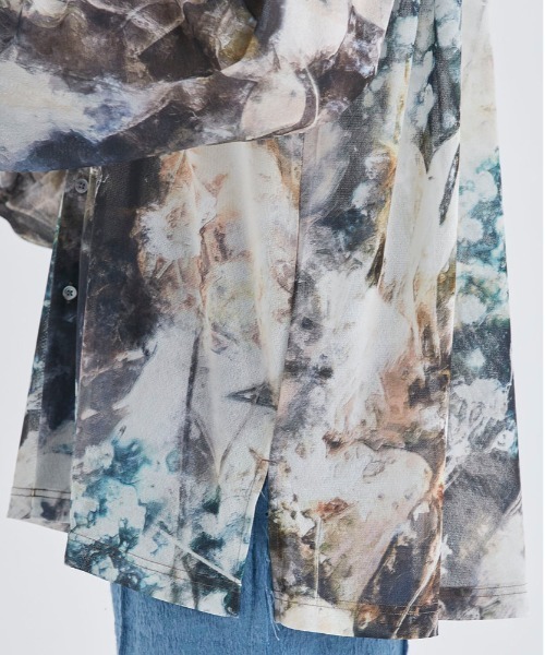 TAAKK（ターク）の「【TAAKK/ターク】TULLE SHIRTS（シャツ/ブラウス・メンズ・ブラウン/オレンジ・2/3）」の9枚目の写真