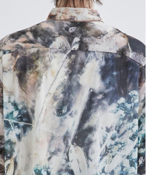 TAAKK（ターク）の「【TAAKK/ターク】TULLE SHIRTS（シャツ/ブラウス・メンズ・ブラウン/オレンジ・2/3）」の10枚目の写真