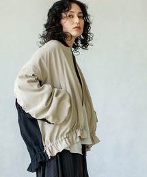 ギャザーブルゾン