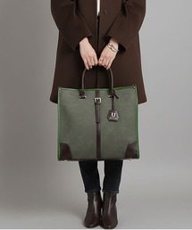 U | スエード ジュリアングル トートバッグ Lサイズ(トートバッグ)