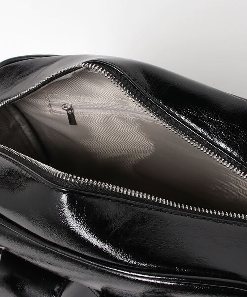 WEGO（ウィゴー）の「WEGO/ダブルポケットハンドバッグ（ハンドバッグ・レディース・ホワイト/ブラック・FREE）」の14枚目の写真