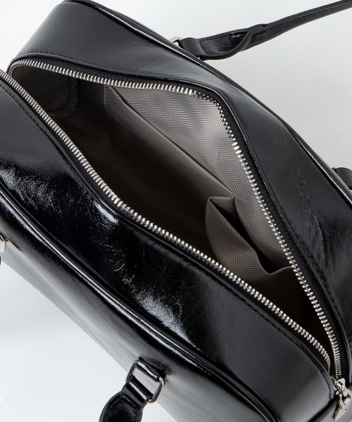 WEGO（ウィゴー）の「WEGO/ダブルポケットハンドバッグ（ハンドバッグ・レディース・ホワイト/ブラック・FREE）」の9枚目の写真