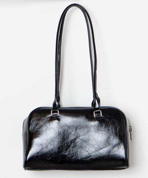 WEGO（ウィゴー）の「WEGO/ダブルポケットハンドバッグ（ハンドバッグ・レディース・ホワイト/ブラック・FREE）」の6枚目の写真