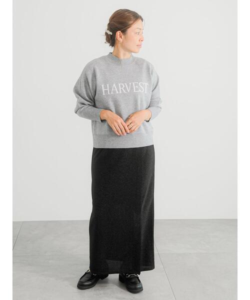 Lugnoncure(ルノンキュール)の「ジャカード編みロゴニット(ニット/セーター・レディース・オフホワイト/グレー/キャメル・F)」の12枚目の写真