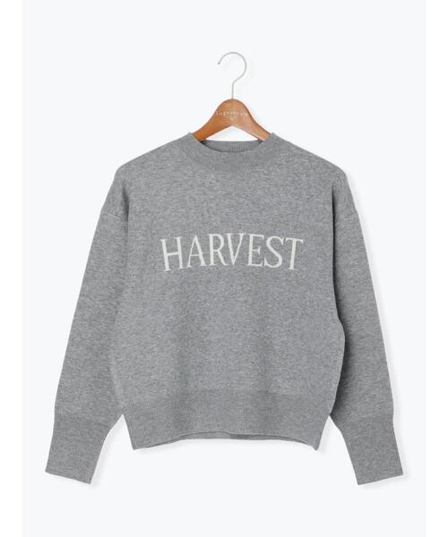 Lugnoncure(ルノンキュール)の「ジャカード編みロゴニット(ニット/セーター・レディース・オフホワイト/グレー/キャメル・F)」の22枚目の写真