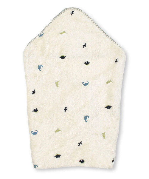 SLAP SLIP BABY（スラップスリップベビー）の「【お揃い】恐竜お花刺しゅう総柄おくるみベビー（おくるみ・キッズ・ピンク系その他/ホワイト系その他2・FREE）」の14枚目の写真