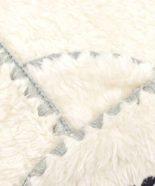 SLAP SLIP BABY（スラップスリップベビー）の「【お揃い】恐竜お花刺しゅう総柄おくるみベビー（おくるみ・キッズ・ピンク系その他/ホワイト系その他2・FREE）」の9枚目の写真