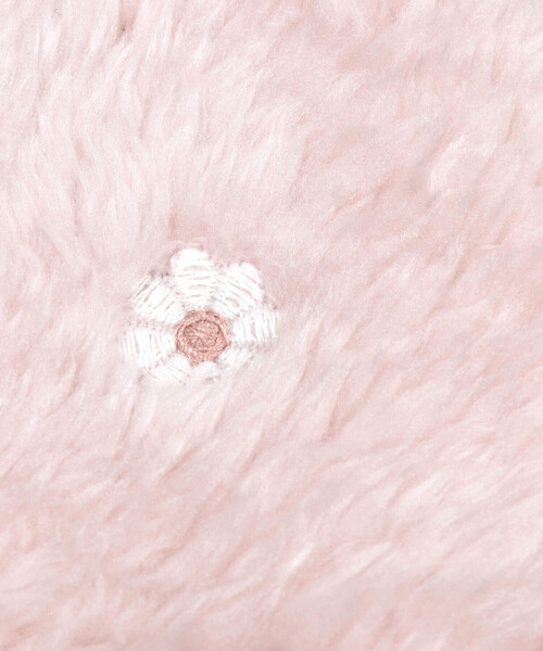 SLAP SLIP BABY（スラップスリップベビー）の「【お揃い】恐竜お花刺しゅう総柄おくるみベビー（おくるみ・キッズ・ピンク系その他/ホワイト系その他2・FREE）」の4枚目の写真