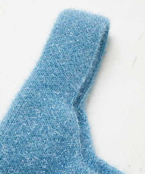 FREAK'S STORE（フリークスストア）の「限定展開　ラメニット トートバッグ（トートバッグ・レディース・ピンク/ブラック/オフホワイト/ブルー・ONE SIZE）」の17枚目の写真