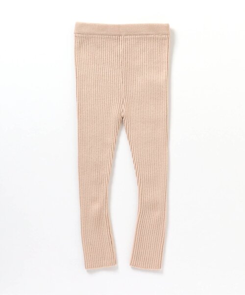 apres les cours（アプレレクール）の「あったかリブニットレギンス/7days Style pant（レギンス/スパッツ・キッズ・ブラック/ブラウン/アイボリー/ベージュ・120/90/80/130/110/100）」の10枚目の写真