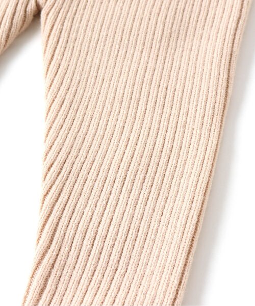 apres les cours（アプレレクール）の「あったかリブニットレギンス/7days Style pant（レギンス/スパッツ・キッズ・ブラック/ブラウン/アイボリー/ベージュ・120/90/80/130/110/100）」の12枚目の写真